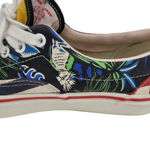 Vans 50th Anniversary Van Doren Approved Era 95 Pirate‎ Flag Womens 6 Mens 4.5 - Picture 6 of 13